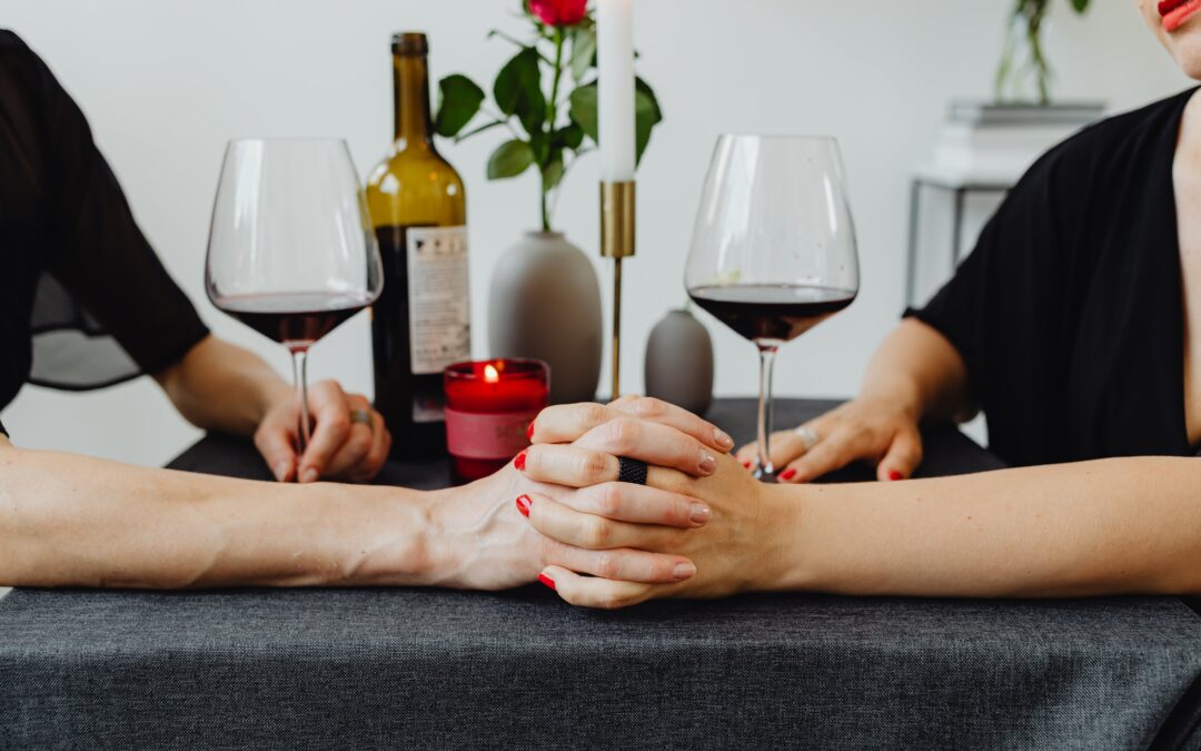 picture of a date for an article on avoiding narcissistic partners